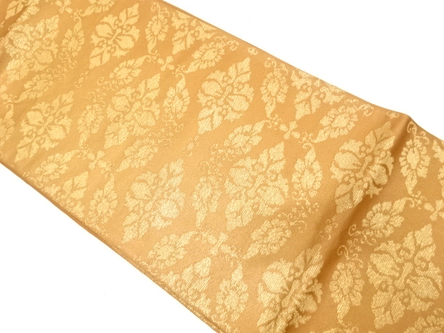 JAPANESE FUKURO OBI / WOVEN FLORAL SARASA